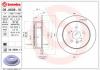 BREMBO 08.A608.11 Диск тормозной задний