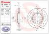 BREMBO 0993691X 09.9369.1X_диск тормозной передний перфорированный Xtra/ Opel Astra, Saab 9-5 2.0/1.9CDTi 99