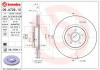 BREMBO 09A72811 09.A728.11_=204850V [274521] диск торм. пер./ Volvo S40/V50 2.5 AWD 04, Ford Focus 2.5 05