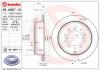 BREMBO 09.A967.11 Диск торм. зад. TOYOTA LAND CRUISER 200,LEXUS LX570 (окрашенный)