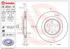 BREMBO 09B04011 Диск тормозной задний