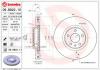 BREMBO 09.B822.11 Диск тормозной