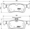 BREMBO P 61 121 P61121_колодки дисковые задние/ Peugeot 308 1.2/1.6/1.6HDI 13&gt;