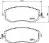 BREMBO P78021 Колодки тормозные P78021