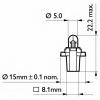 PHILIPS 12602CP Лампа авто 12В