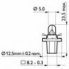 PHILIPS 12603CP Лампа авто 12В