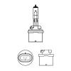 PHILIPS 12059C1 Лампа накаливания, противотуманная фара