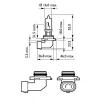 PHILIPS 9005PRC1 Лампа HB3 12V 60W P20d
