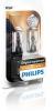 PHILIPS 12067B2 Лампа W16W 12V 16W W2.1x9.5d Комплект