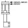 KYB SM5475 Опора амортизатора Volvo S60, S80, ...