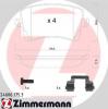 ZIMMERMANN 24606.175.3 Комплект тормозных колодок, дисковый тормоз