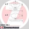 ZIMMERMANN 24535.180.1 Комплект тормозных колодок, дисковый тормоз