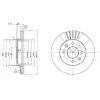 DELPHI BG2282 Тормозной диск
