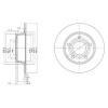 DELPHI BG3672 Тормозной диск