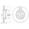 DELPHI BG3696 Тормозной диск