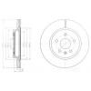 DELPHI BG4190 Тормозной диск BG4190