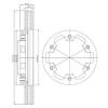 DELPHI BG3422 Тормозной диск