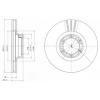 DELPHI BG2284 Тормозной диск