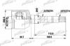 PATRON PCV9537 ШРУС внутр прав к-кт EMPI 87-9537, CHRYSLER: TOWN&amp;COUNTRY, VOYAGER 96-05 DODGE: CARAVAN 96-05