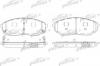 PATRON PBP1735 Колодки тормозные дисковые передн KIA: SORENTO 02-