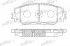 PATRON PBP1891 Колодки тормозные дисковые передн TOYOTA: COROLLA 150 07-, AURIS 07-, COROLLA седан 02-, RAV 4 III 05-
