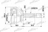 PATRON PCV1019 ШРУС наружн к-кт FIAT: 127 78-82, FIORINO Pick up 94-01, FIORINO фургон 88-01, PANDA 80-04, PANDA Van 86-04, UNO 83-95, LANCIA: Y10 85-95, SEAT: FURA