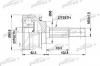 PATRON PCV1098 ШРУС наружн к-кт NISSAN: BLUEBIRD 84-90