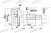 PATRON PCV1278 ШРУС наружн компл. PCV1278