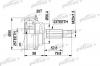 PATRON PCV1336 ШРУС наружн к-кт MAZDA: 626 IV 91 - 97, RENAULT: LAGUNA 93 - 01, LAGUNA Grandtour 95 - 01, SAFRANE I 92 - 96