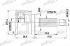 PATRON PCV1361 ШРУС наружн к-кт SUZUKI: ALTO III 94-02