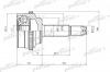 PATRON PCV1527 ШРУС наружн к-кт DAEWOO: Kalos 03-, CHEVROLET: Aveo 03-