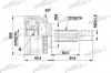 PATRON PCV3416 ШРУС наружн к-кт VOLVO: S40 I 98-03, V40 универсал 98-04