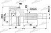 PATRON PCV3445 ШРУС наружн к-кт TOYOTA: AVENSIS 99-03, AVENSIS Liftback 99-03, AVENSIS Station Wagon 99-03, AVENSIS VERSO 01-