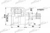 PATRON PCV5021 ШРУС внутр к-кт [A:41, B:45, D:104] CITROEN: JUMPER бортовой 94-02, JUMPER автобус 94-02, JUMPER фургон 94-02, FIAT: DUCATO бортовой 94-02, DUCATO авт