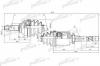 PATRON PDS0378 Полуось прав OPEL: Vivaro, RENAULT:Traffic 2.0 16V/1.9Di 01&gt;
