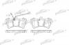 PATRON PBP1626 Колодки тормозные дисковые передн AUDI: Q7 06-,  MERCEDES-BENZ: CLS 06-,  PORSCHE: CAYENNE 02-,  VW: TOUAREG 02-