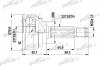 PATRON PCV1104 ШРУС наружн к-кт MITSUBISHI: GALANT 83-88