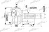 PATRON PCV1159 ШРУС наружн к-кт DAIHATSU: APPLAUSE I 89-97
