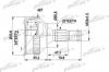 PATRON PCV1176 ШРУС наружн к-кт CITROEN: XANTIA 1.8/2.0 93-98