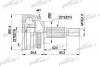 PATRON PCV1272 ШРУС наружн к-кт VOLVO: 440/460 88-