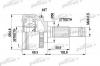 PATRON PCV1445 ШРУС наружн к-кт NISSAN: PRIMERA 02 -, PRIMERA универсал 02 -