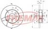 FREMAX BD-4705 Тормозной диск