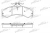 PATRON PBP1043 Колодки тормозные дисковые передн/задн MERCEDES-BENZ: SPRINTER 2-t c бортовой платформой 95-06, SPRINTER 3-t c бортовой платформой 95-06, SPRINTER 3-t автобус 00-06, SPRINT