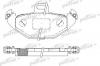 PATRON PBP1278 Колодки тормозные дисковые задн RENAULT: LAGUNA 95-01, LAGUNA Grandtour 95-01