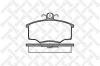 STELLOX 057000SX колодки дисковые п./ Audi 80 1.6-2.0/1.6D 76-86, Volvo 340-360 82-91
