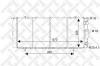 STELLOX 10-25233-SX радиатор системы охлаждения Renault R21 1.7-2.1TD 84