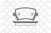 STELLOX 1042 000B-SX Колодки тормозные дисковые задние, комплект