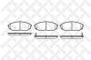 STELLOX 1052002B-SX Колодки дисковые передние