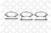 STELLOX 1057002SX колодки дисковые п./ Toyota Avensis 1.6i-2.4D4-D 03]