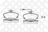 STELLOX 420012SX колодки дисковые п./ Renault Espace 2.0i-2.2i/2.1TD 91-96